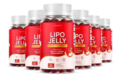 Lipo Jelly Apple Cider Vinegar gummies bottle