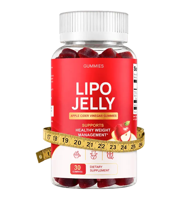 Lipo Jelly Apple Cider Vinegar gummy bottle